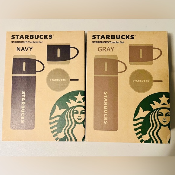 Stainless steel Thermos Tumbler set with cups - Starbucks - Picture 6 of 8
